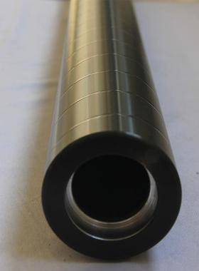 制袋机切模陶机配件铝合金瓷面导镜辊陶瓷辊82230镜面辊铝导辊