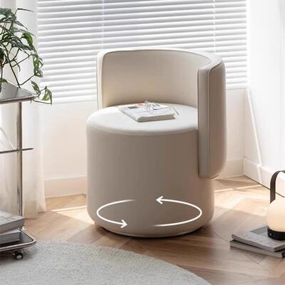 卧室轻妆凳滑背轮主卧梳妆凳椅子简约靠奢梳妆台11111凳子化家用