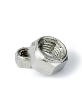 D钢锁IN980M金属紧螺母不锈334504母螺M16-2.0