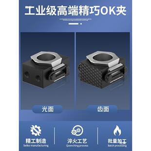 气动859O夹具CN多工位侧固式内K撑胀双向膨平口钳C齿面虎钳