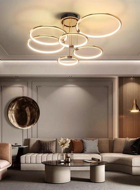 灯具现简XW02LXLD约轻奢灯客圈厅灯大灯2025年新代款大气高端组合