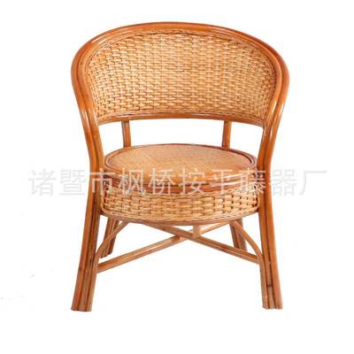 阳台茶桌椅休闲藤椅老人靠背椅茶楼客厅腾椅子藤制品家具