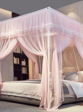 20落vg1ts1pq25款宫廷蚊帐1.8x2米新双人床地式公主风1.5密家用卧