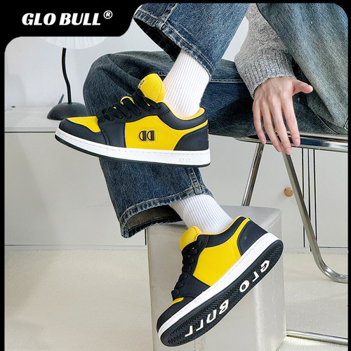 GLOBULL增高低帮百搭板鞋面包鞋