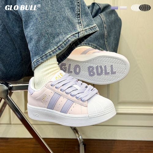 GLO BULL经典贝壳头板鞋女2026春夏新款百搭校园风小众运动休闲鞋