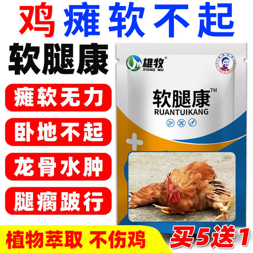 养鸡专用非药鸡软腿药软腿康