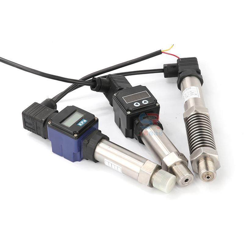 4-20M力A精型压变送器 数显气压传巧感器数显扩散硅 压力SR-F86传