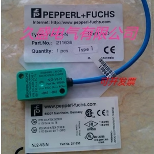 全新原装P+F倍加福防爆本安方形传感器NJ2-V3-N接近开关 质保两年