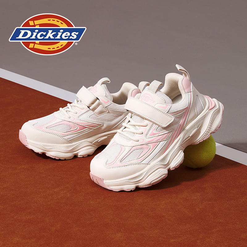 Dickies 女童老爹鞋2025春夏新款儿童运动鞋透气轻盈耐磨休闲跑鞋