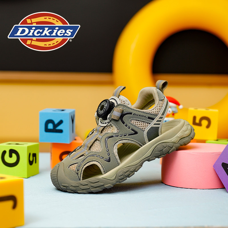 Dickies童鞋儿童包头凉鞋女童男童旋转中大童溯溪鞋防滑涉水鞋,童鞋/婴儿鞋/亲子鞋,凉鞋,淘宝优惠券,粉丝福利购,淘宝优惠卷