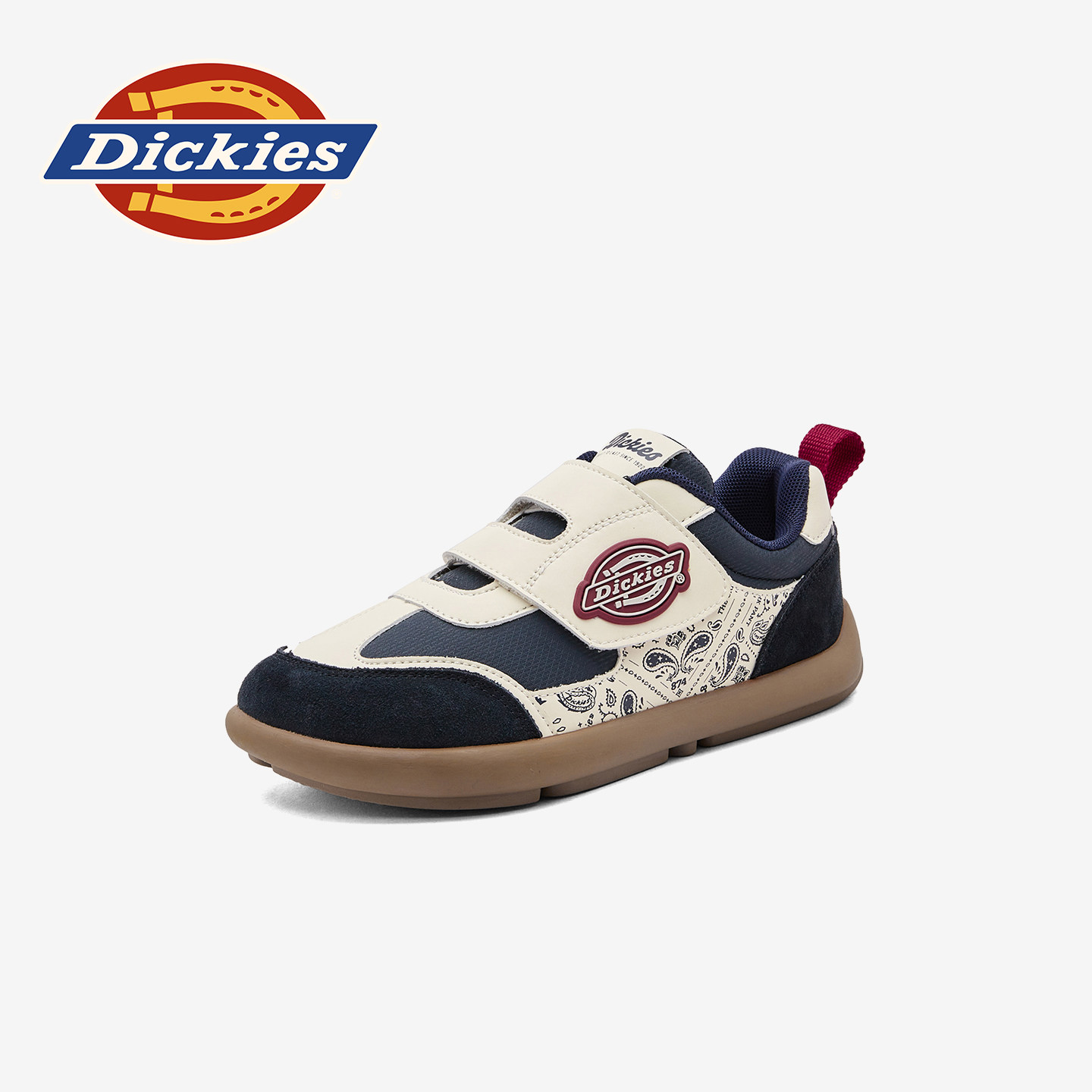 Dickies童鞋2025新款男童休闲板鞋女童运动鞋中大童魔术贴德训鞋,童鞋/婴儿鞋/亲子鞋,板鞋,淘宝优惠券,粉丝福利购,淘宝优惠卷