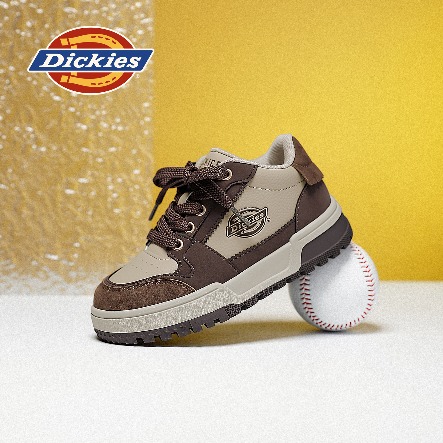 Dickies中大童秋季新款高帮板鞋