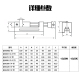 QGG高精密磨床平口钳直角小虎钳手动批士台钳螺杆式 .不锈钢夹具