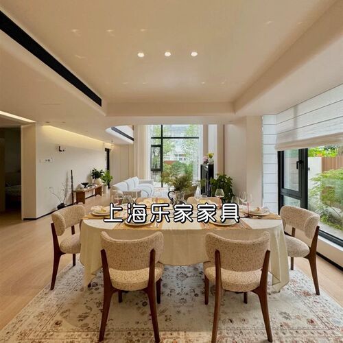 乐家家具lily椅法式复古奶油风高级不带扶手N餐椅客厅单椅轻奢欧