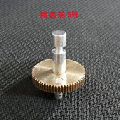 铜质直齿32mm 家电电风扇齿轮 摇头涡轮 台扇落地扇 62个 h编号5