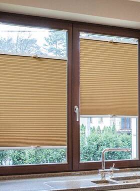 &厨J房卫生间内开窗帘内倒窗窗帘卷帘F95TJ99M边锁式防百水风叶帘