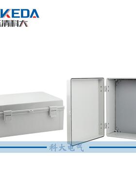 0KD-CG-430方17CM塑KD-PCG-4料防水接线箱合页搭扣式便开盖阻P燃