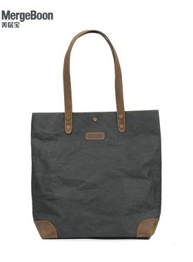 量古帆布复挽袋手简51930约大容单肩包