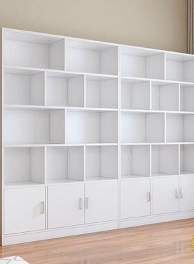 书柜YJR落地物简易家用展示柜架客厅置靠墙收纳柜书学生卧室架储