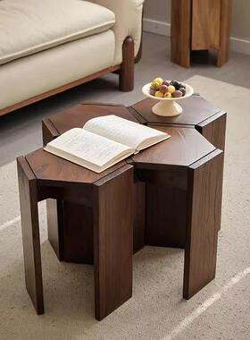 实木堆叠家用秩序29854小板妆化中式凳方可叠放桌凳子边几茶几床