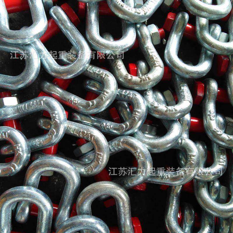 直供非标起重u型环型卸无品牌/扣U5t重锻打高强卸扣国标锌型镀渡