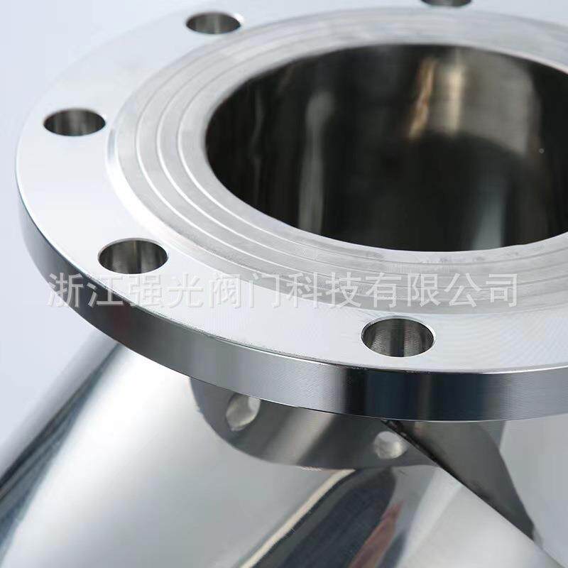 镜卫QGGLQ生Y形法兰过滤器，带视，带窥，30视4不锈钢，带级刷视