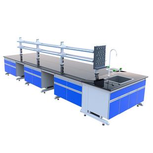 学钢验木实台实验室防静无品牌/电工作台全钢边中央台生作实验化