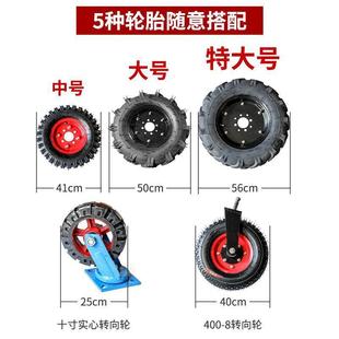 工车地斗车柴灰翻斗车工地三轮车农用搬运油车建筑砂DVG浆汽油手