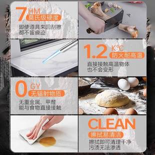582岩柜储物柜可移 厨美物语厨岩板房置物柜切菜操作台多层餐边MC