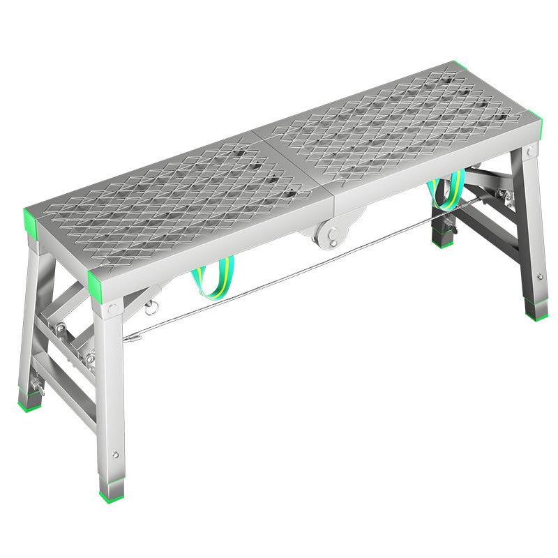 马折叠加厚加施高脚手Etj8mBkK架刮腻马镫升凳降工程子梯装修工特