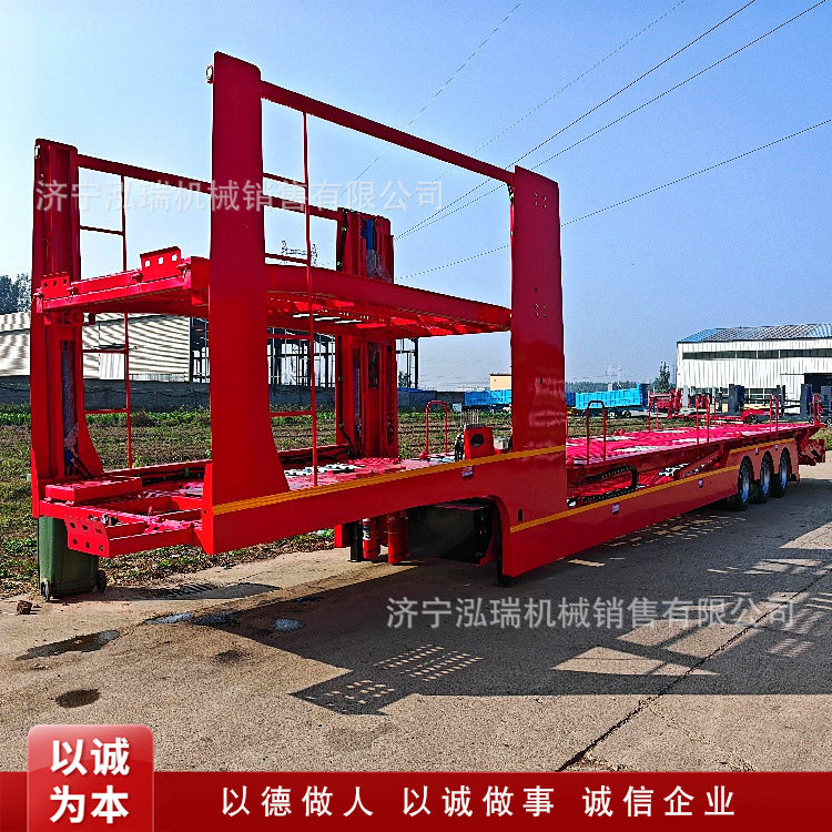 八位轿运车 轿车运输半挂车 拖车 轻量化设计高强钢材厂家直销