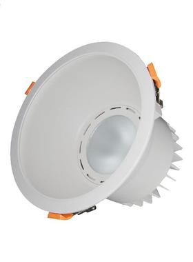 8寸大堂酒店led筒灯铸3压W40W50W560天W70W65机场花筒灯60度发光