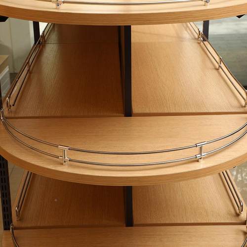 大型超市展示货架单面木233质便利物店商店大号品架架超货市陈双