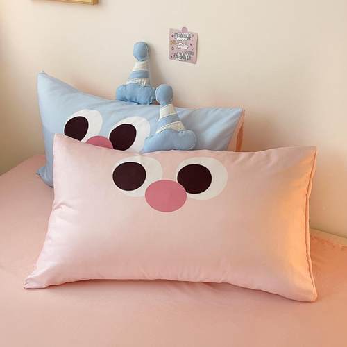 超柔云人朵棉水EFE棉四件套洗卡通小号单三件套学生宿舍床套件团