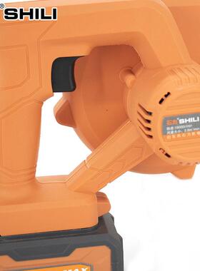 力直锂销电充电式便携吹风机除尘吸石吹用型鼓风两ZPV机吹风机