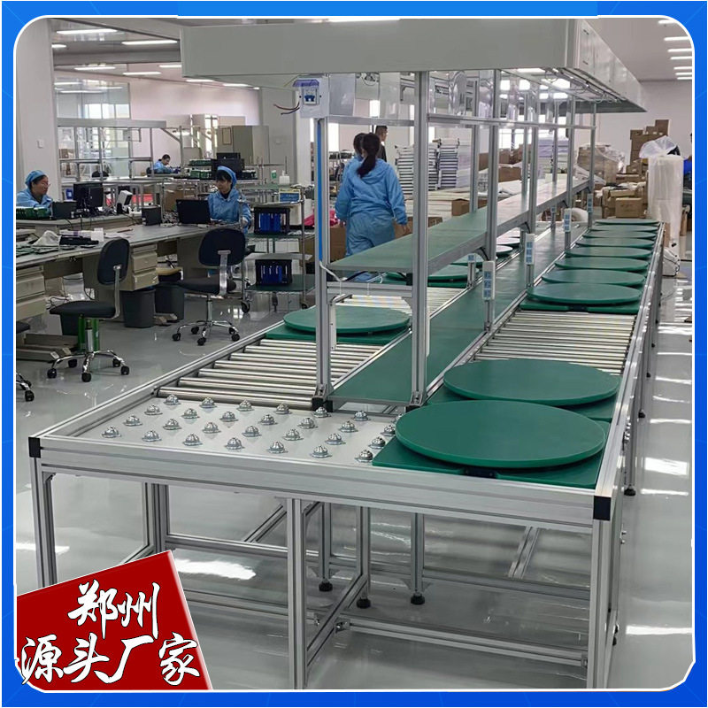 滚筒输送机动力无动力滚筒输送线托运物流分拣流水线托辊式传送机