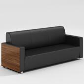 州办公发茶几组合商务接待会客沙简58109约现代三苏位木质人办公