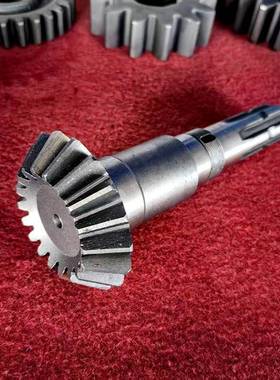 农机旋耕机伞轮齿轮农数机床机械设备机传动轴大XVM模伞齿生产