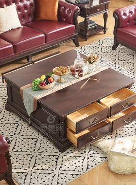 美式纳乡村实木酒酒柜柜复古小户型单门柜简美餐厅RQK餐边收柜