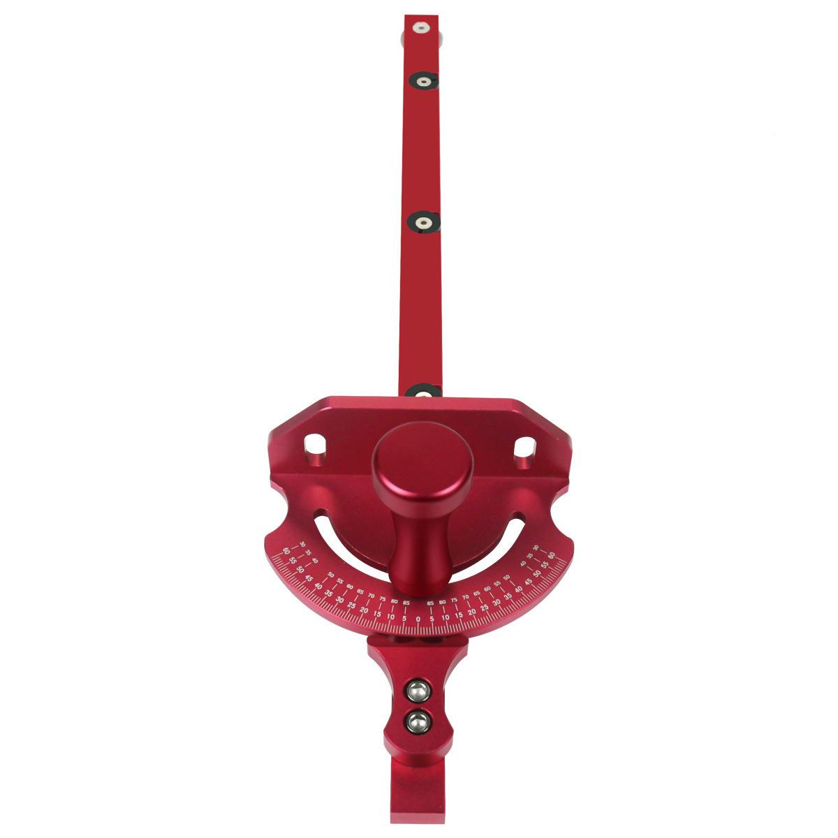 木位工T轨道KBL铝型合金度推角尺拨挡快速定推尺角度盘