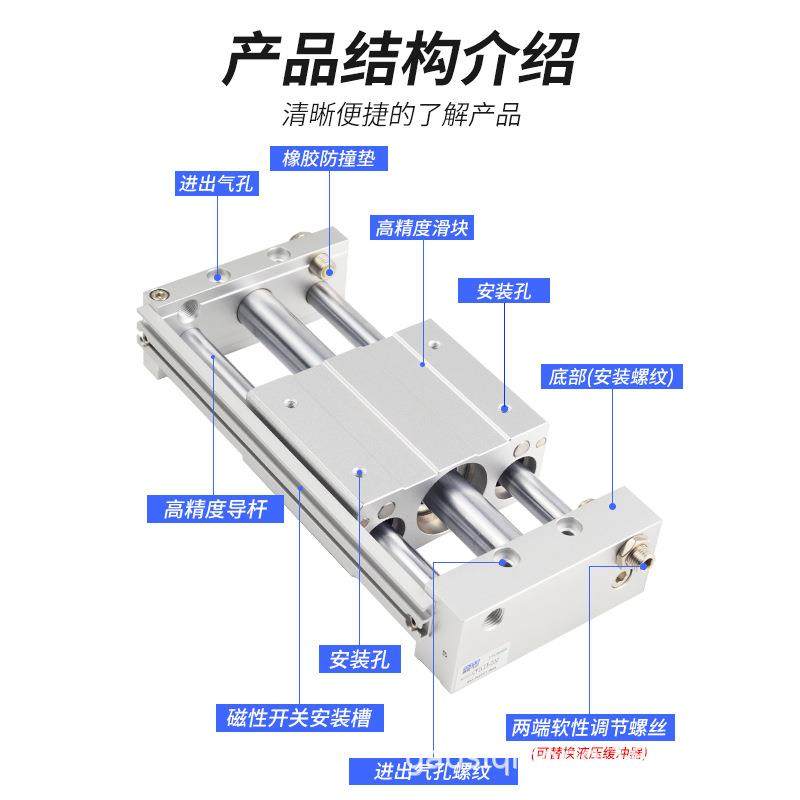 规格型号齐全Y1系列气缸气动滑台杆TKG带导杆磁C偶L式无气缸,电子元器件市场,其它元器件,淘宝优惠券,粉丝福利购,淘宝优惠卷