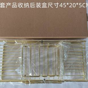 伸缩缸架浴北室架欧WY01轻奢浴浴缸置物架架酒店浴室收纳架子支书
