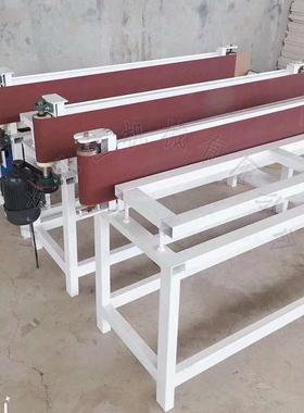 木砂工立式动砂光机门板木带板砂光打磨机立式窜砂光69654机2617