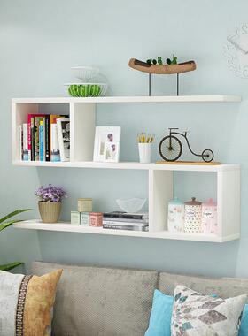 上物架免打孔KGC壁柜墙壁挂墙面客厅墙隔板书架卧室储物装柜置简