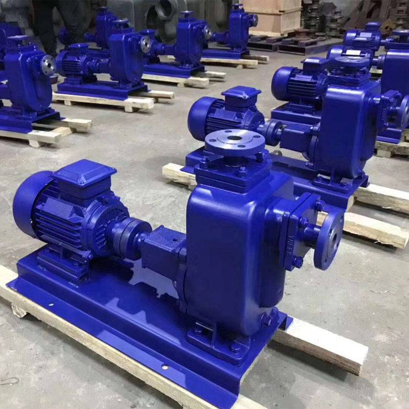 ZW自吸式排污泵提升泵耐酸碱腐蚀化工污水用无阻塞自吸水泵离心泵