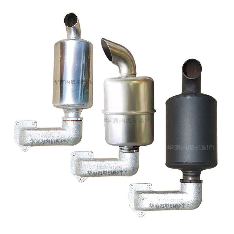 速发时风Z110 机 声24 CF25排气管消L器小型柴油1配件农业