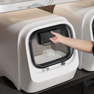 速发存桶家用2防24新款 0虫防潮密封高档橱柜级面粉储米罐米箱