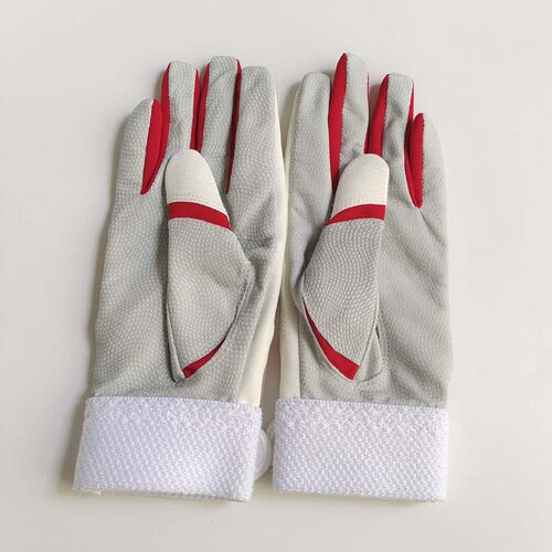 专业儿童少年棒球打击手套训练比赛棒垒J球打击手套小羊皮双支装
