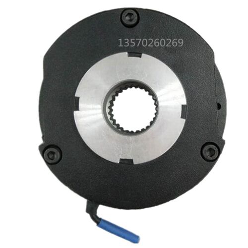 纺织喂线机械e经编机电机刹车器BRE5 24V 5Nm 摩擦盘六方轴刹车片
