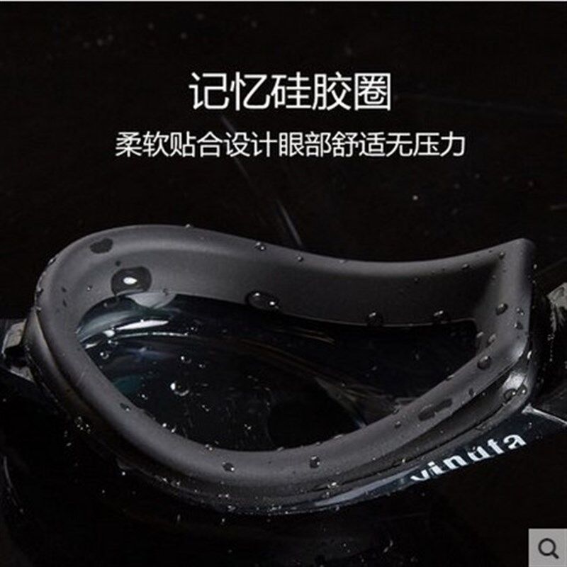 英发ok3800AF近视泳镜防水A防雾高清带度数游泳镜男女定制左右度